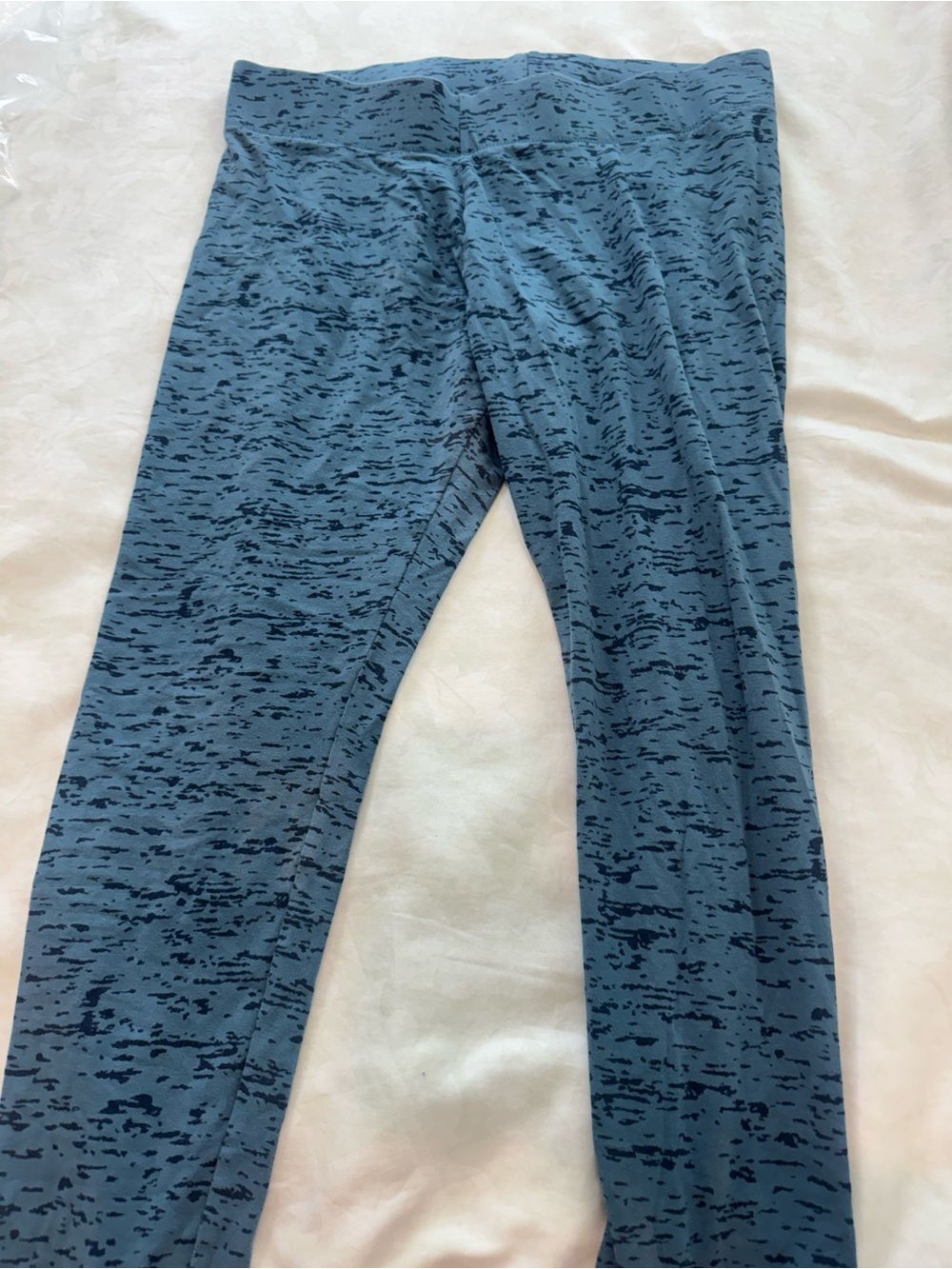 Mixit Teal Blue Speckled Leggings